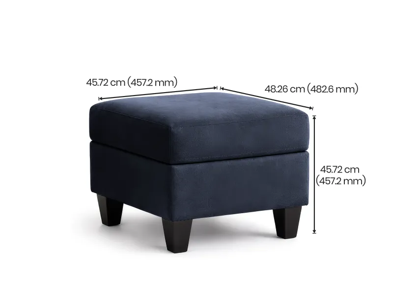 Erica Ottoman Pouffes for Sitting